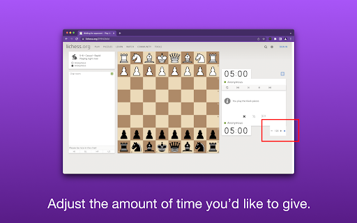 Time Odds For Lichess screenshot