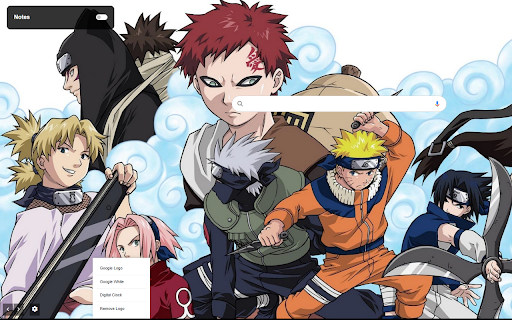 Naruto Wallpapers New Tab screenshot