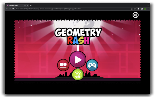 Geometry Dash Strategy Game - HTML5 Game screenshot