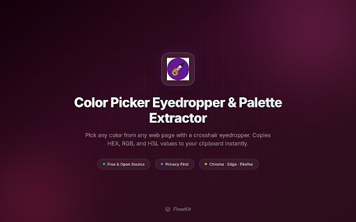 Color Picker Eyedropper & Palette Extractor screenshot