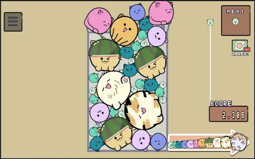 Cats Drop Game screenshot