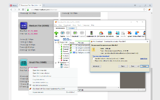 Download with Download Accelerator Plus (DAP) screenshot