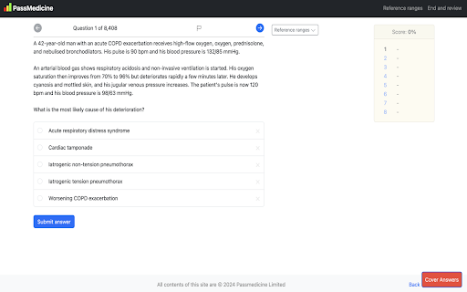 Passmed Cover Test screenshot
