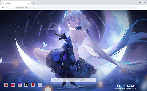 Anime Girl JJK Live Wallpaper screenshot