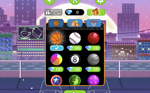 Basketball Serial Shooter Game screenshot