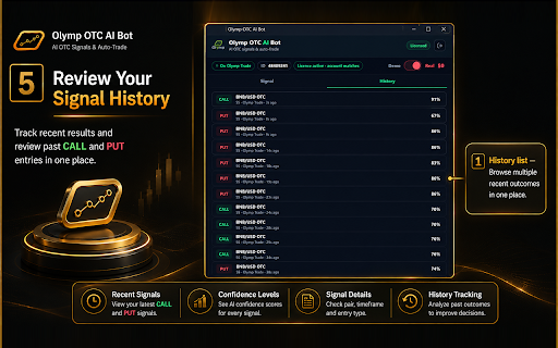 Olymp OTC AI Bot screenshot