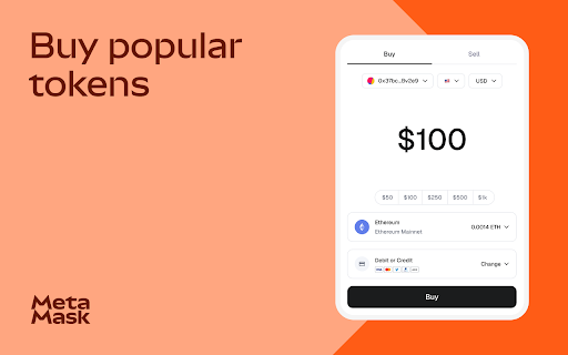 MetaMask screenshot