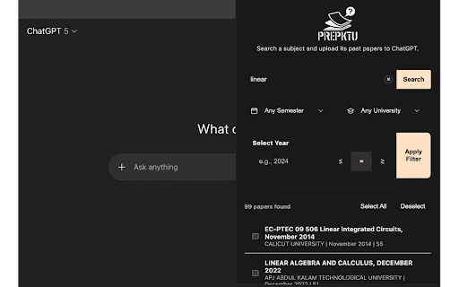 PrepKTU – Search & Study KTU Question Papers screenshot