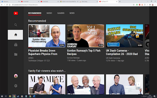 Youtube TV On PC screenshot