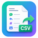 XPostFlow - Export Twitter/X Posts & Replies CSV icon