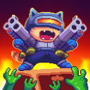 Cat Gunner Super Zombie Shoot Game icon