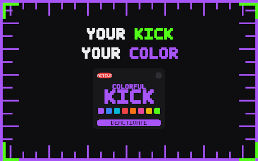ColorfulKick - Kick Themes screenshot