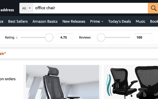Trusty Search Assistant for Amazon screenshot