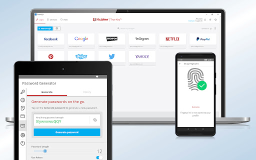 True Key™ by McAfee screenshot