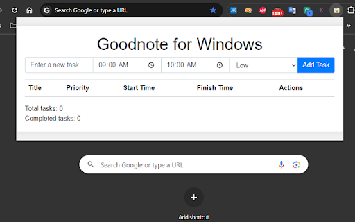 GoodNote for Windows screenshot