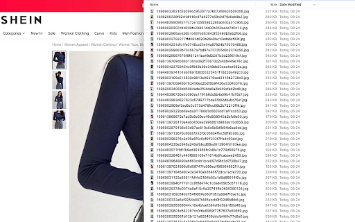 Shein Image Downloader screenshot