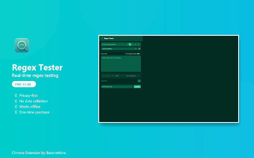 Regex Tester screenshot