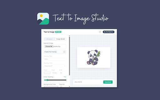 Text to Image Studio screenshot