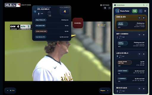 RosterRadar screenshot