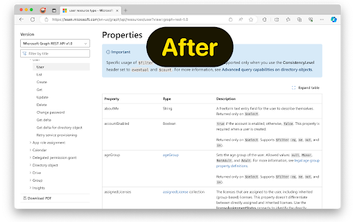 Refined Microsoft Learn screenshot