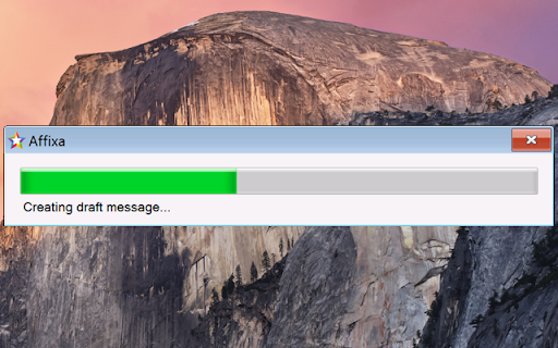 Affixa - Gmail (TM) Draft Display screenshot