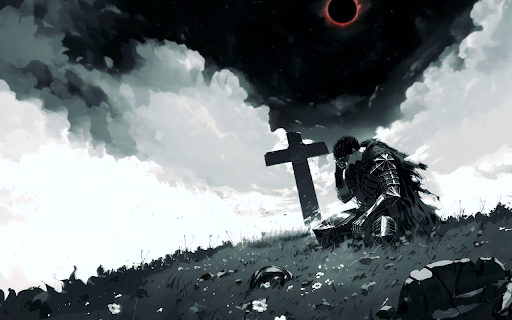 Guts Berserk Eclipse Grave Live Wallpaper screenshot