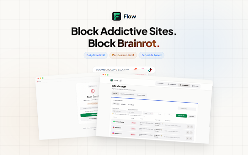 Flow: Website Blocker & Focus Timer — Screen Time Tracker screenshot