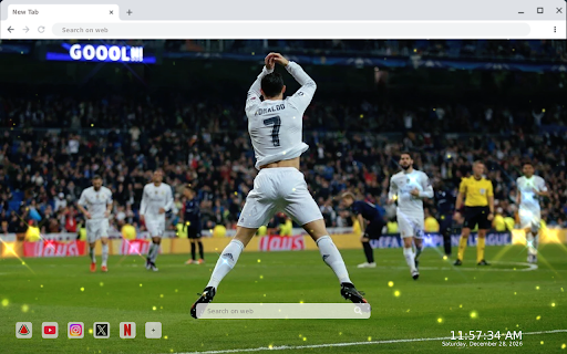Cristiano Ronaldo - Siuuu Live Wallpaper screenshot