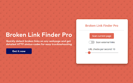 Broken Link Finder Pro screenshot