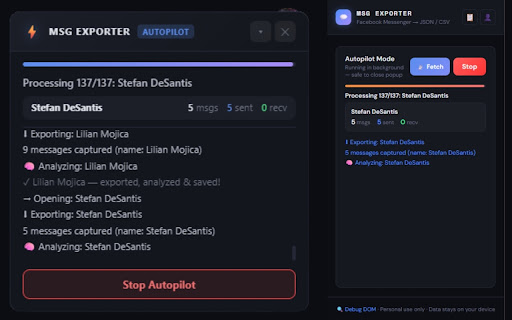 Messenger Magic screenshot