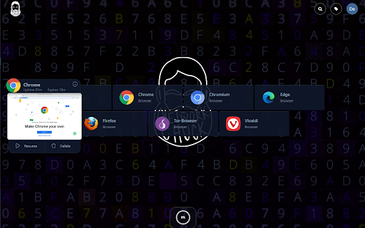 NetworkChuck - Cloud Browser screenshot