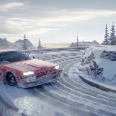 infinite-drift in snow icon