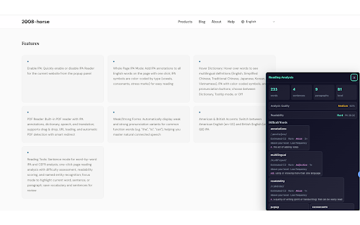 IPA Reader screenshot