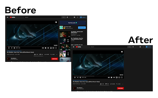Block YouTube Feed - Homepage, Sidebar Videos screenshot