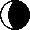 High contrast mode - Dark mode - Eye protection icon
