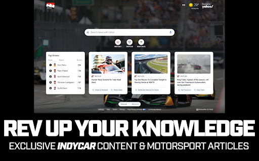 INDYCAR Insider, Powered by Yahoo screenshot
