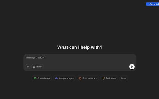 AI Chat Bridge - GPTSeek Exporter Chatgpt To DeepSeek screenshot
