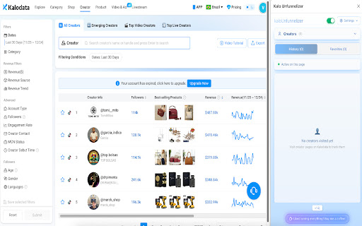 Kalo Unfunnelizer screenshot