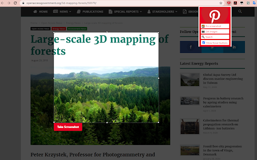 Pinterest Love: Pinterest Screenshot Saver++ screenshot