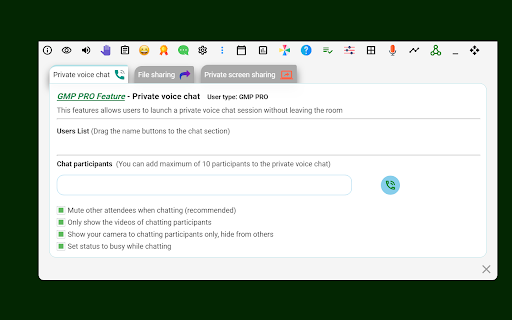Meet Plus for Google Meet screenshot