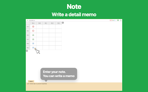 # Simple CheckTable screenshot