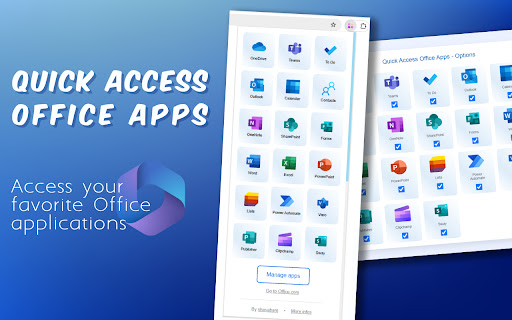 Quick Access Office Apps screenshot