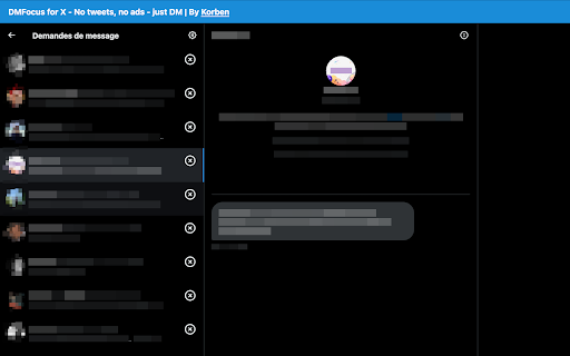 DMFocus for X screenshot