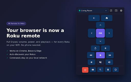 RR Remote for Roku (Unofficial) screenshot