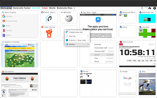 Group Speed Dial screenshot