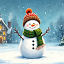 Joyful Snowman Live Wallpaper icon