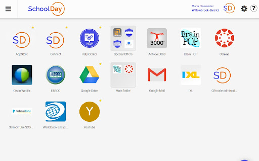 SchoolDay SSO screenshot