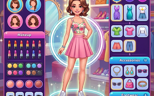 Yesthisgame — Makeup and Dress HTML5 Games screenshot