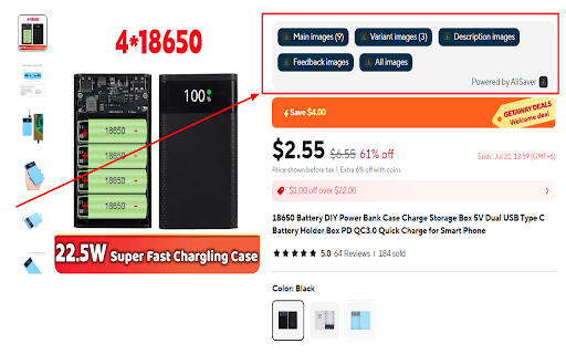 AliSaver | Download AliExpress Image & Video screenshot
