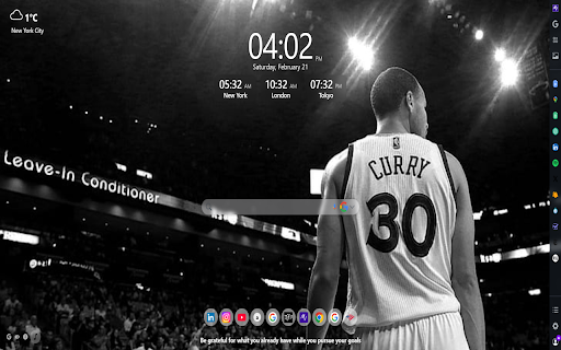 Stephen Curry MeaVana screenshot